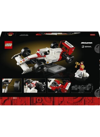 سيارة 10330 McLaren MP4/4 & Ayrton Senna من LEGO® Icons للبالغين - view 5